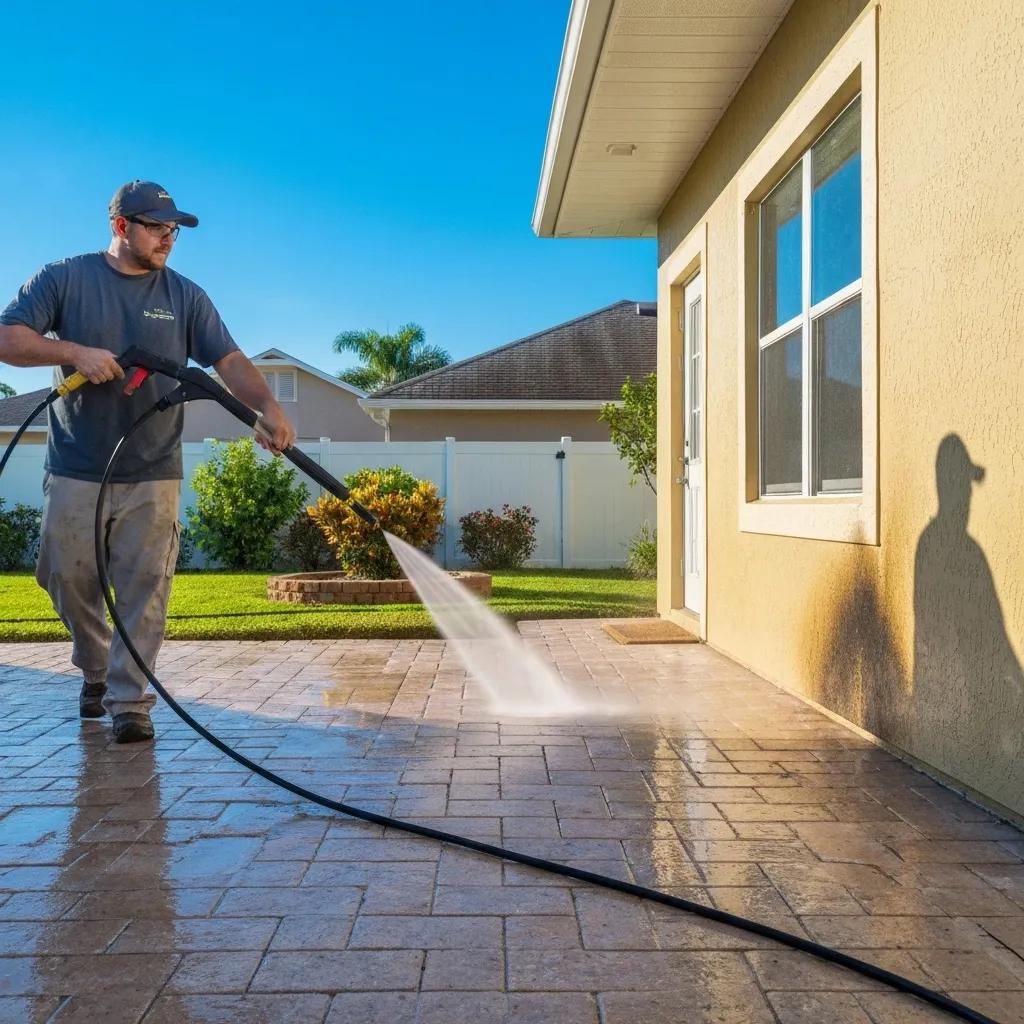 Expert pressure washing service boosting property value across Central Florida