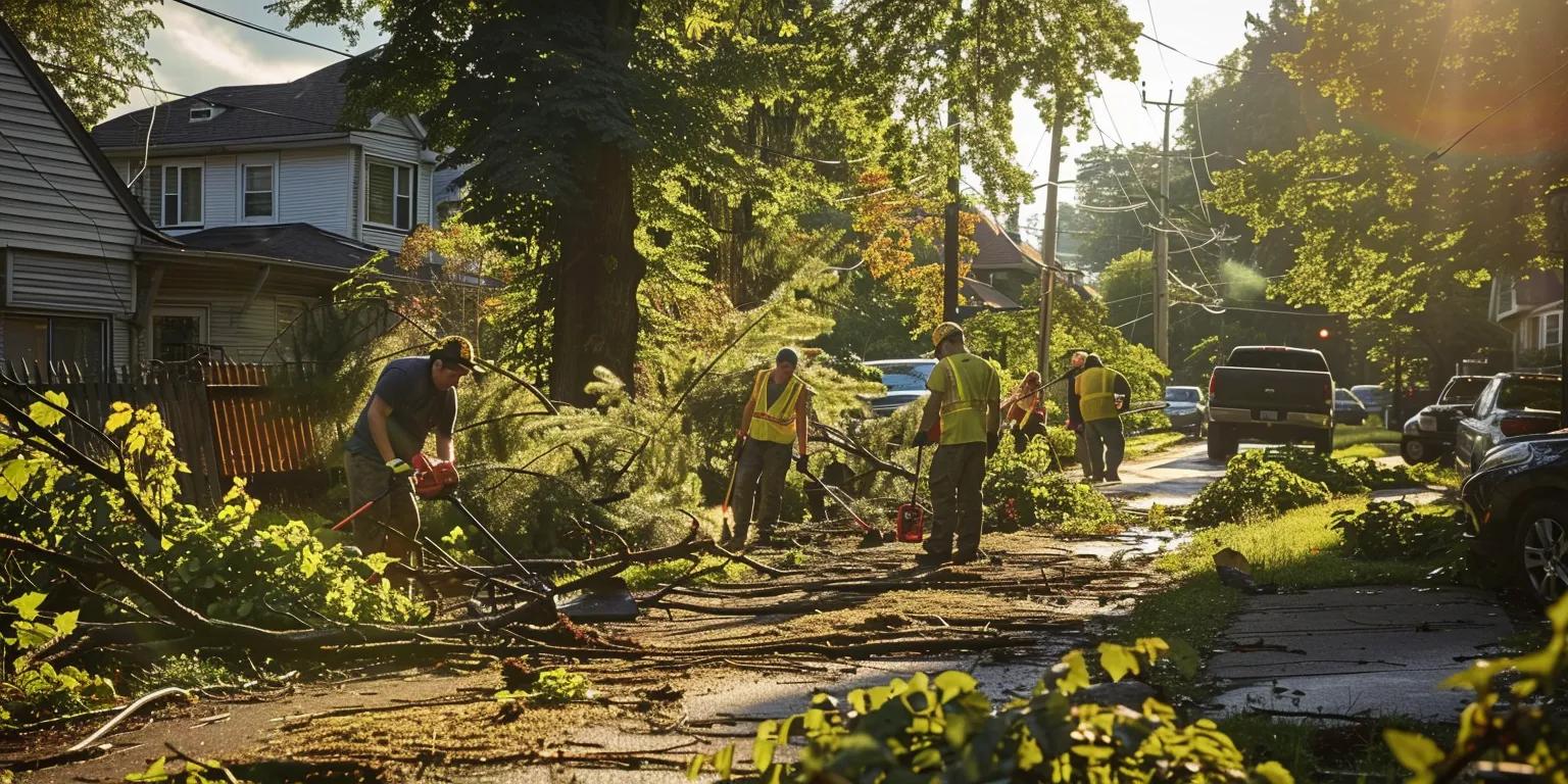 Storm Damage Cleanup