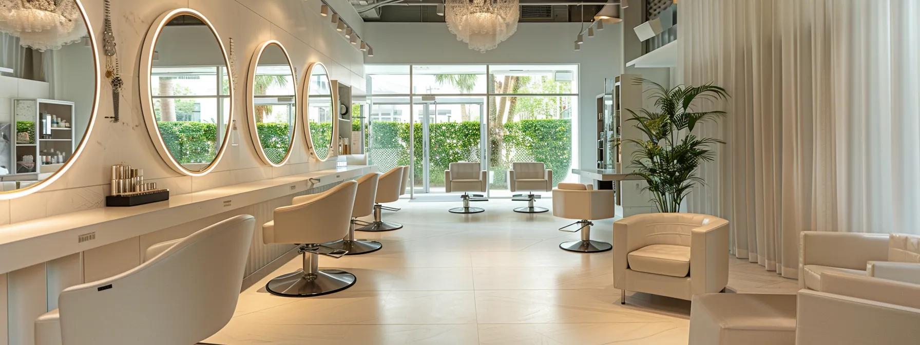a modern salon setting showcases a skilled stylist meticulously applying weft hair extensions using the sew-in method, surrounded by elegant mirrors and contemporary décor. a modern salon setting showcases a skilled stylist meticulously applying weft hair extensions using the sew-in method, surrounded by elegant mirrors and contemporary décor.