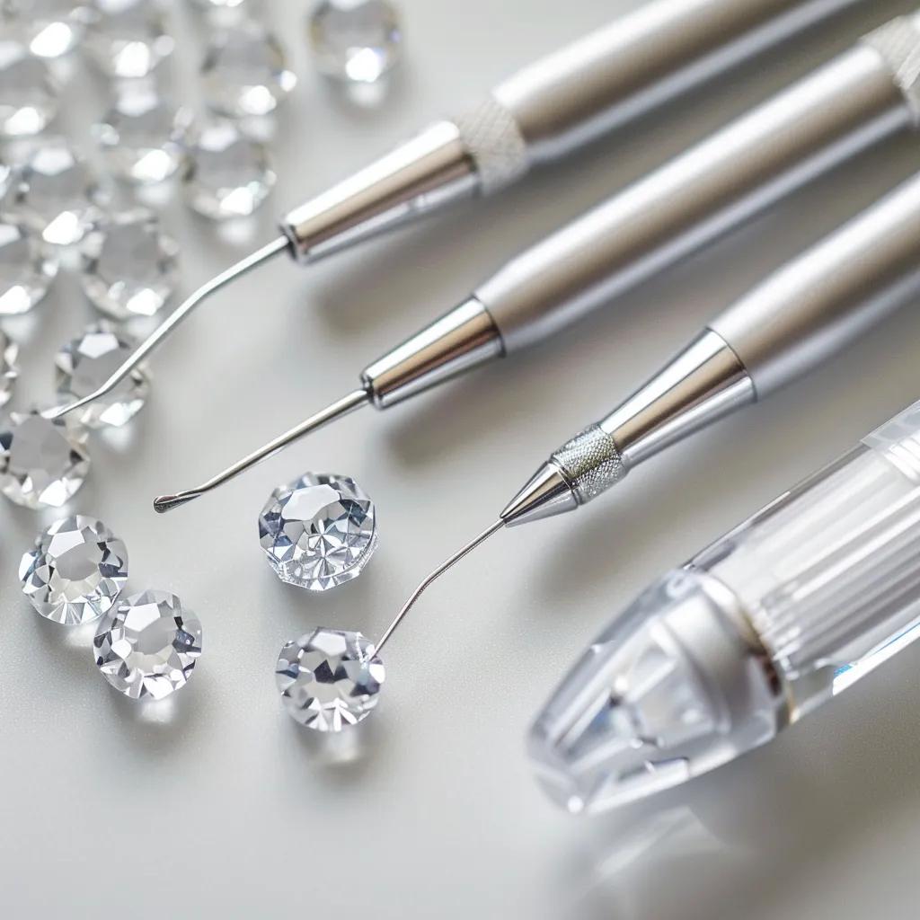 Visual representation of Diamond, Crystal, and Hydradermabrasion treatments in a beauty salon
