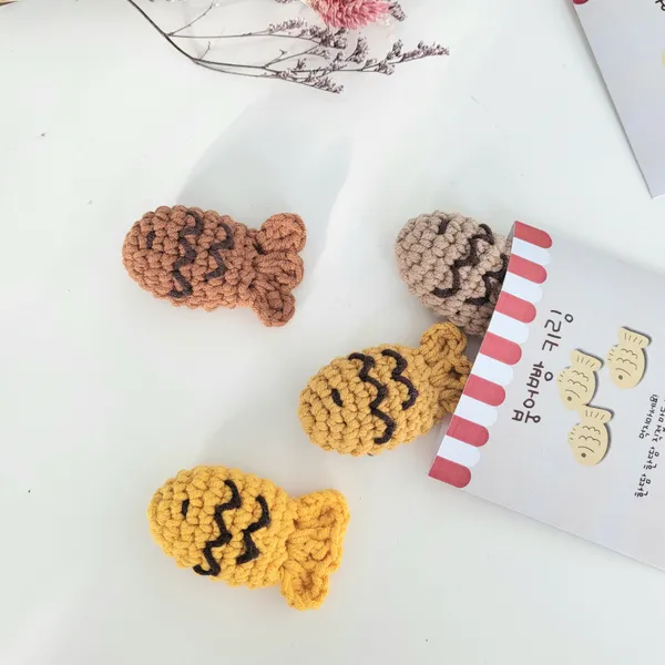 제이공방 - 겨울 간식 붕어빵, 이제 내 손안에 쏙! 취향대로 고르는 코바늘 키링 이미지 6