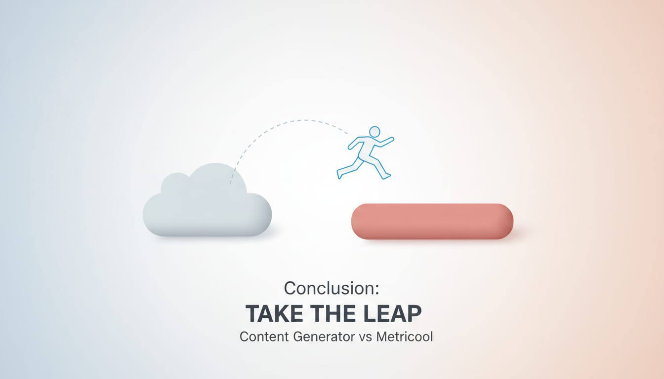 Conclusion: Take the Leap