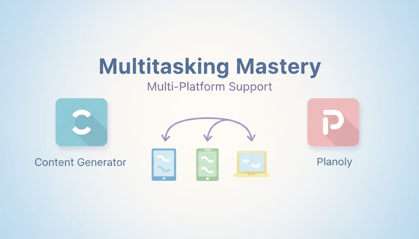 Multitasking Mastery: Multi-Platform Support