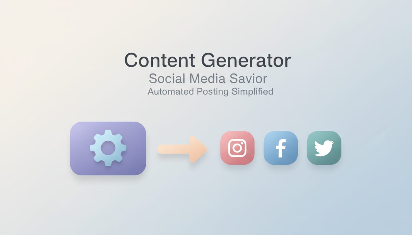 Why Content Generator Is the Social Media Savior You Didn't Know You Needed