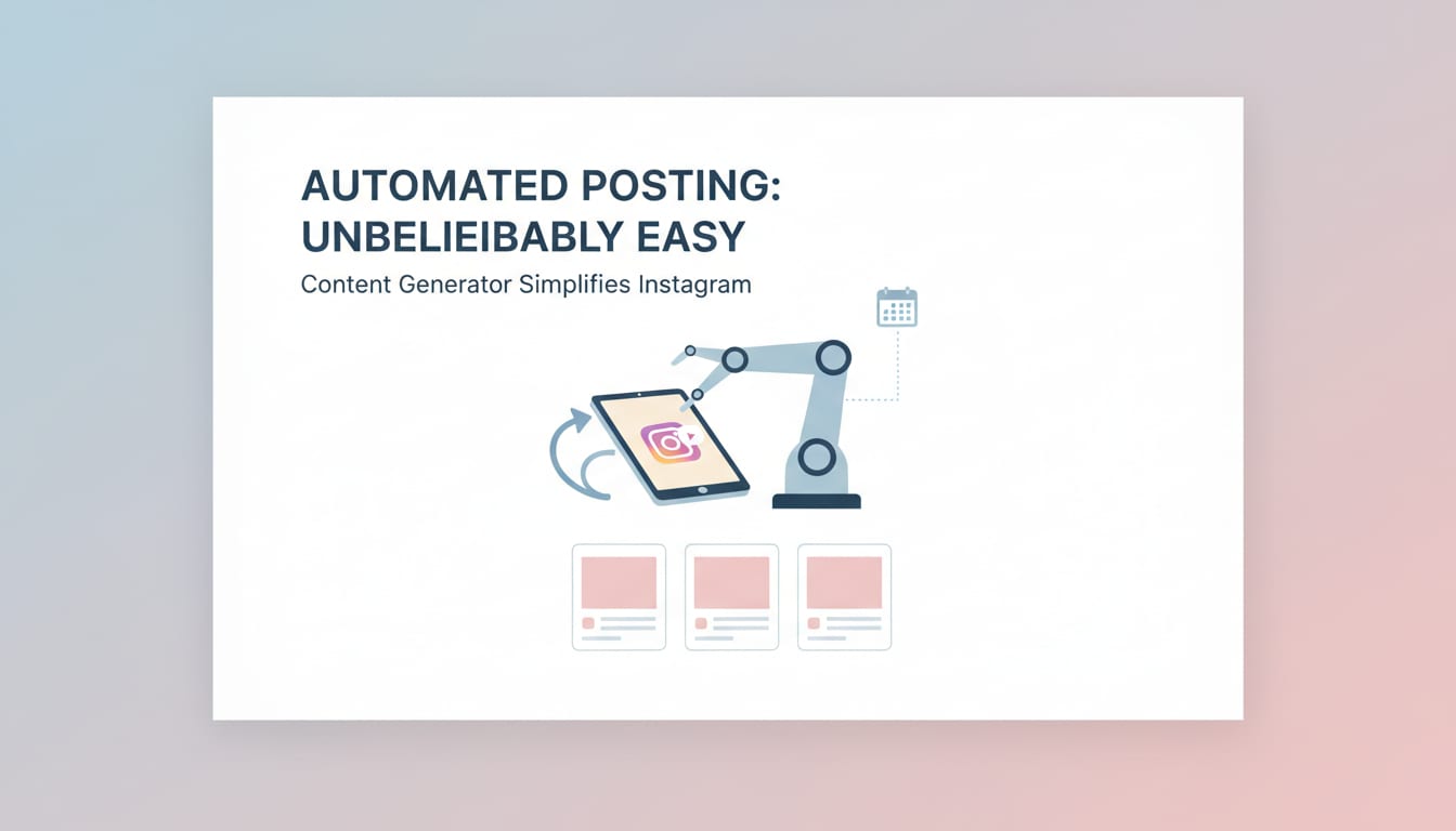 How Does Content Generator Make Automated Posting Unbelievably Easy?