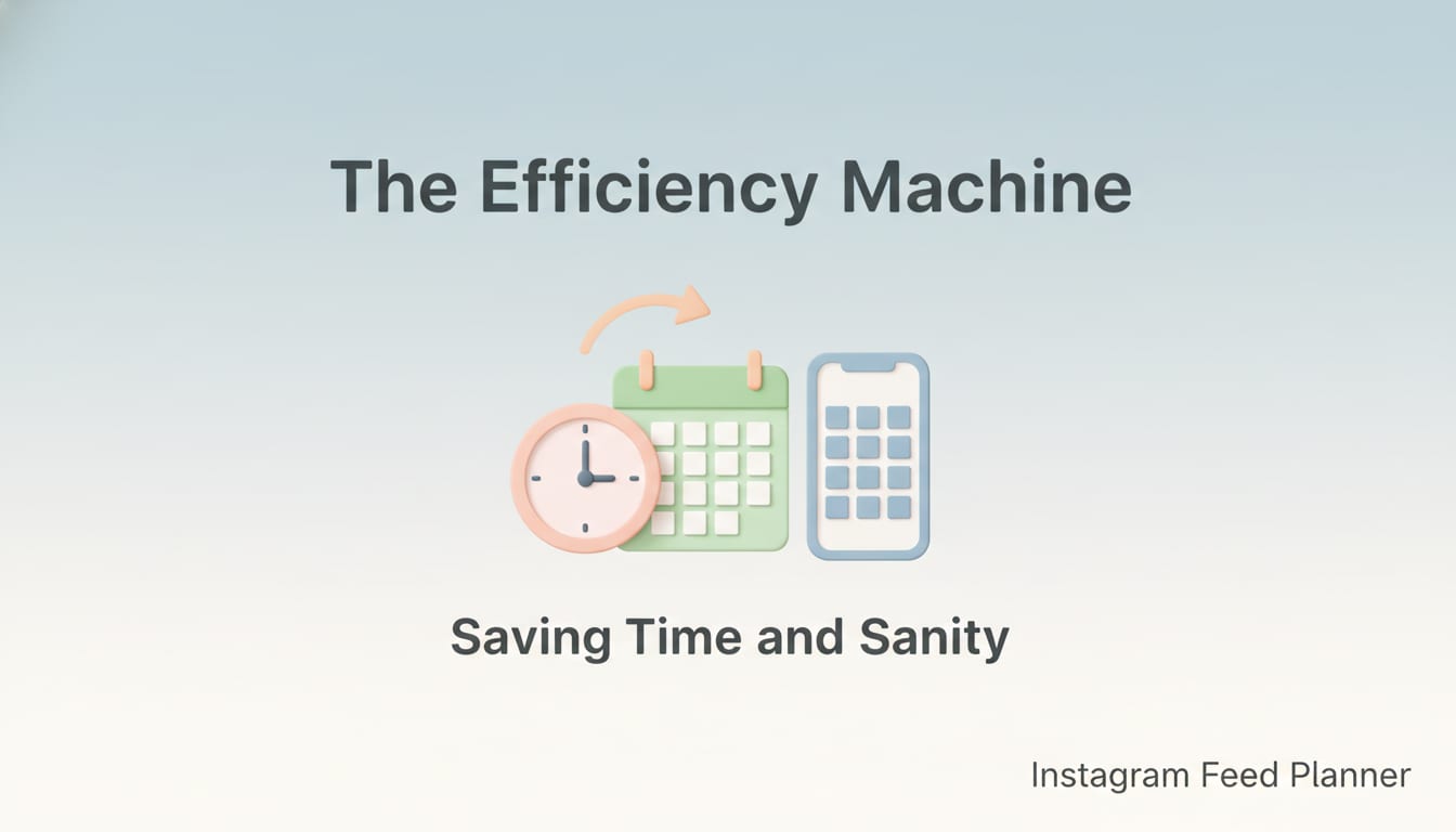 The Efficiency Machine: Saving Time and Sanity