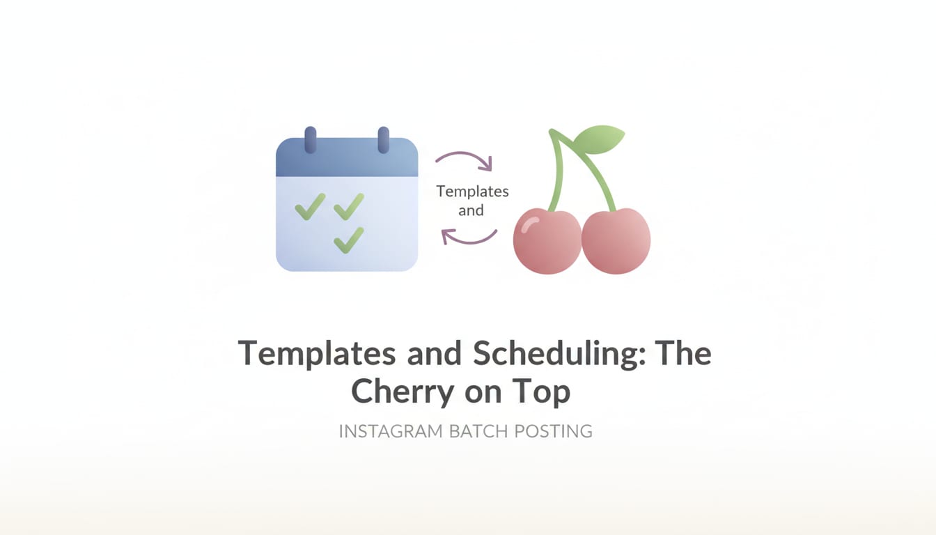 Templates and Scheduling: The Cherry on Top