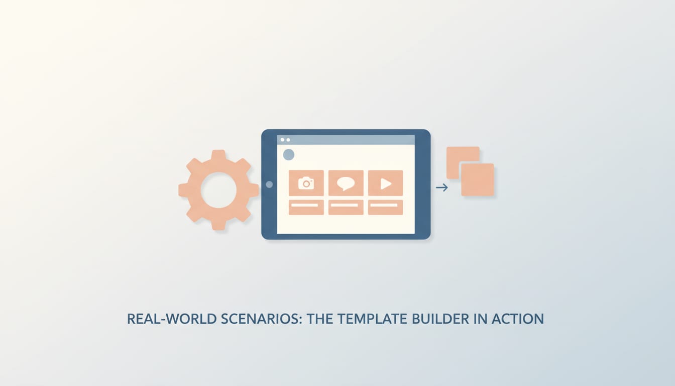 Real-World Scenarios: The Template Builder in Action