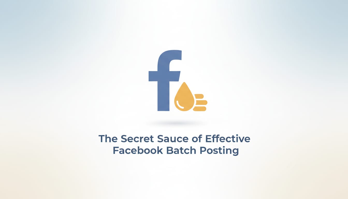 The Secret Sauce of Effective Facebook Batch Posting