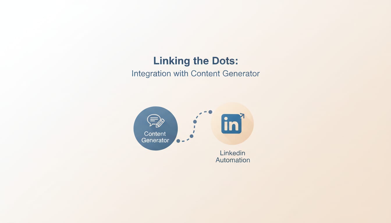Linking the Dots: Integration with Content Generator