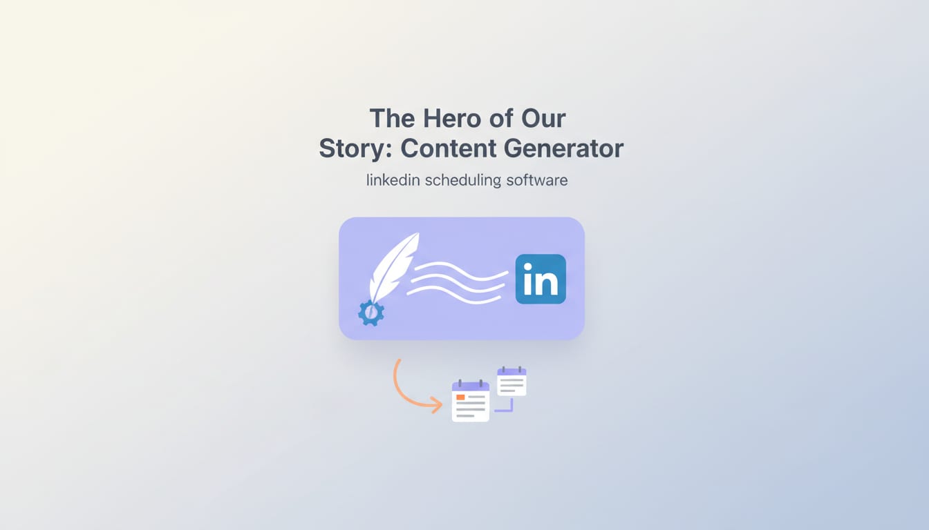 The Hero of Our Story: Content Generator