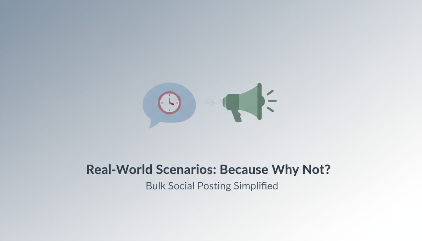 Real-World Scenarios: Because Why Not?