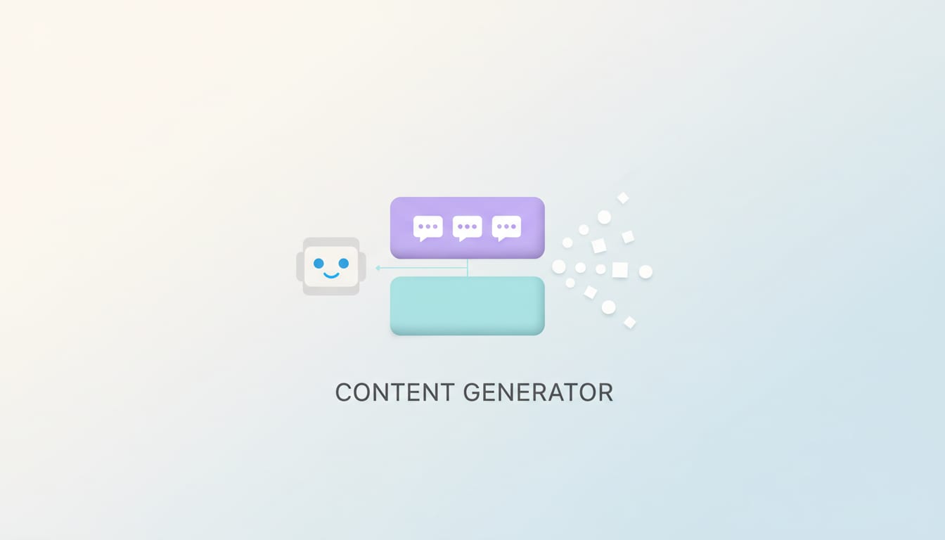 Look, I'll be Real with You—Enter Content Generator