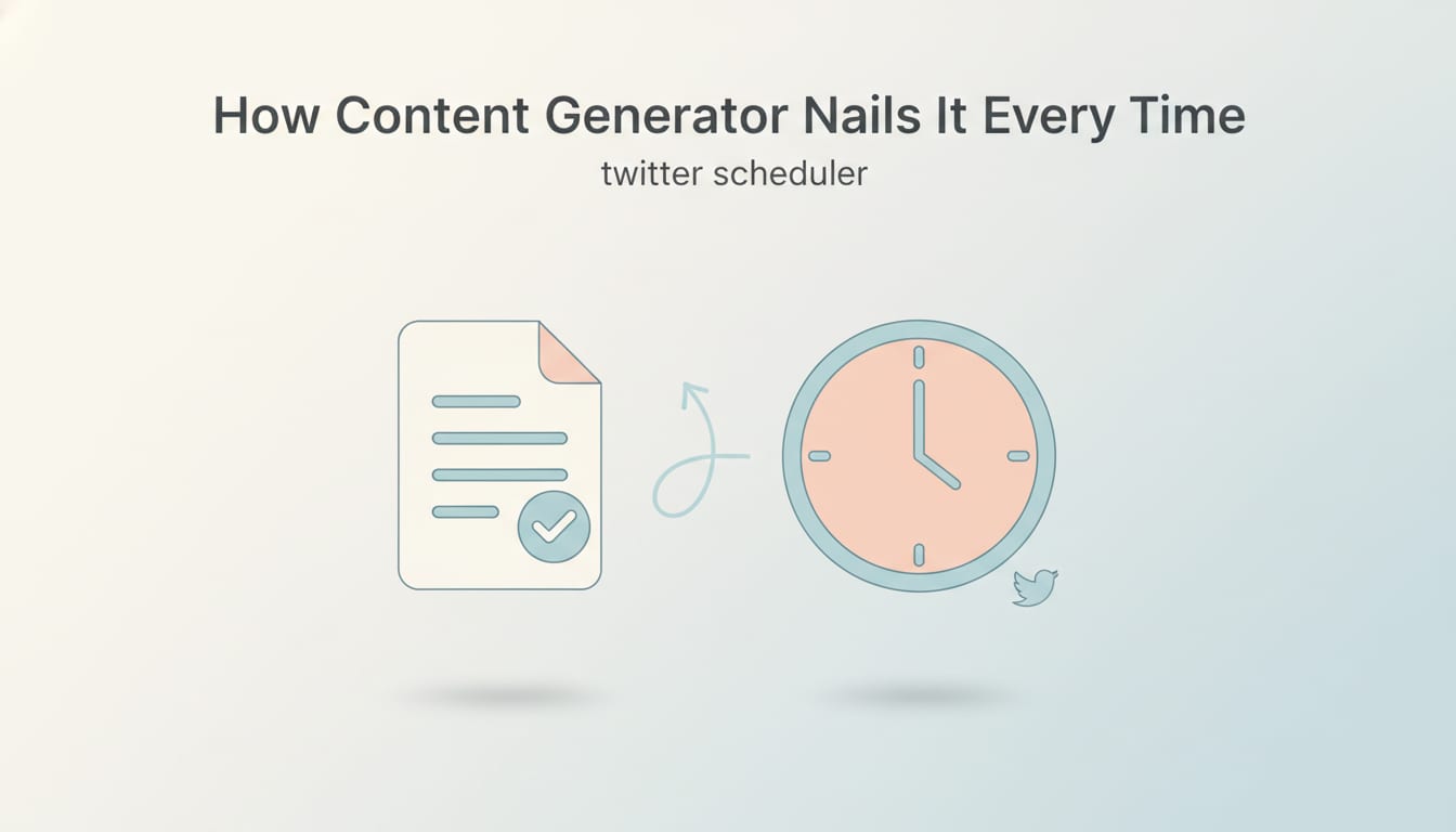 How Content Generator Nails It Every Time