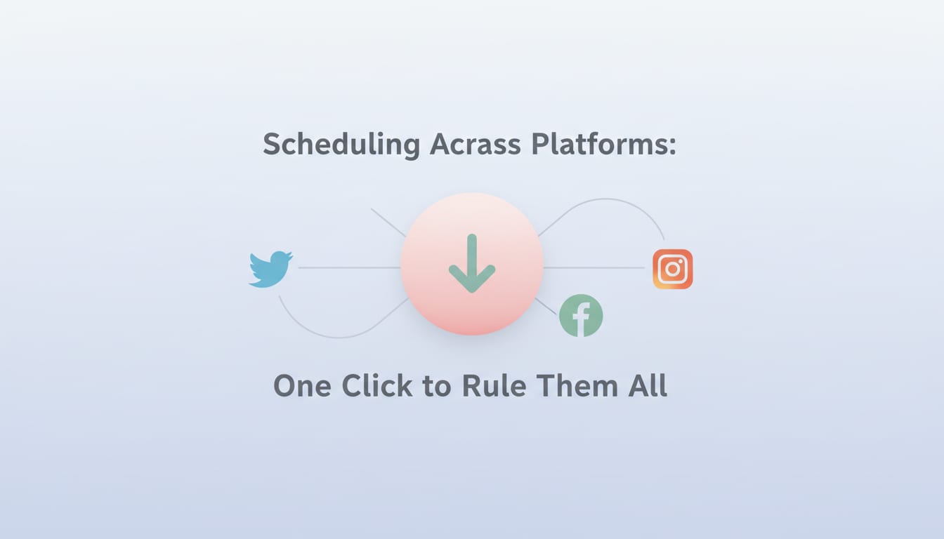 Scheduling Across Platforms: One Click to Rule Them All