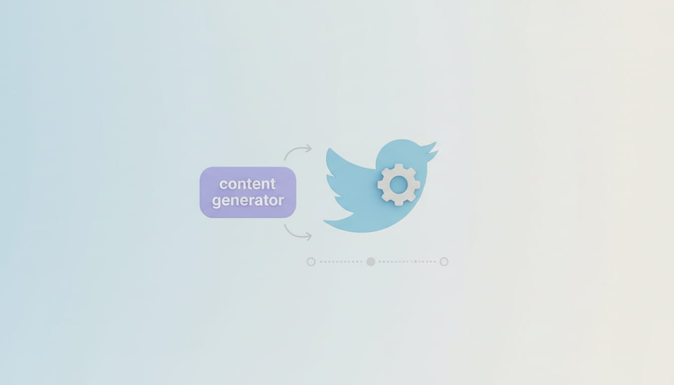 How Content Generator Simplifies Twitter Marketing