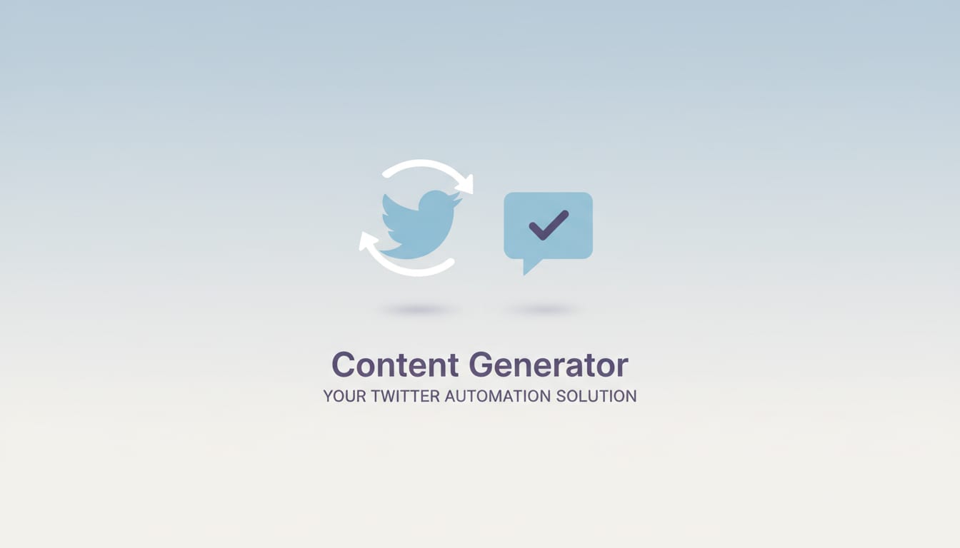 Why Content Generator is Your Go-To Solution for Twitter Automation