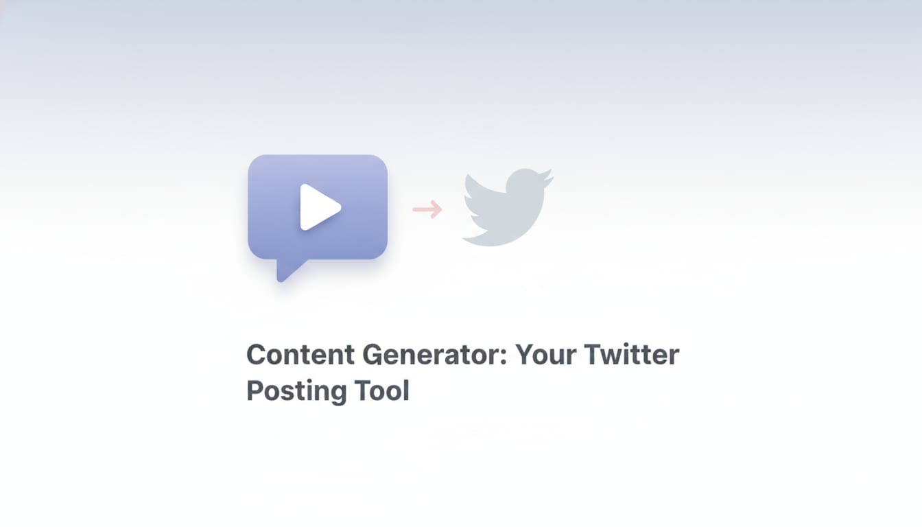 Why Content Generator is Your Twitter Posting Tool of Choice