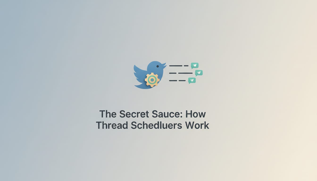 The Secret Sauce: How Twitter Thread Schedulers Work