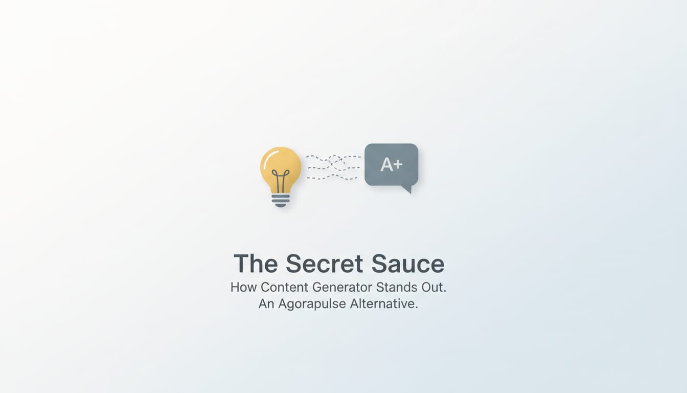 The Secret Sauce: How Content Generator Stands Out