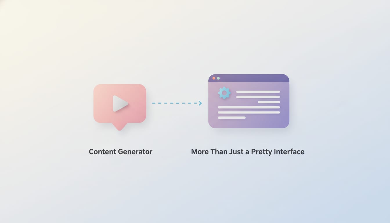 The Content Generator Difference: More Than Just a Pretty Interface