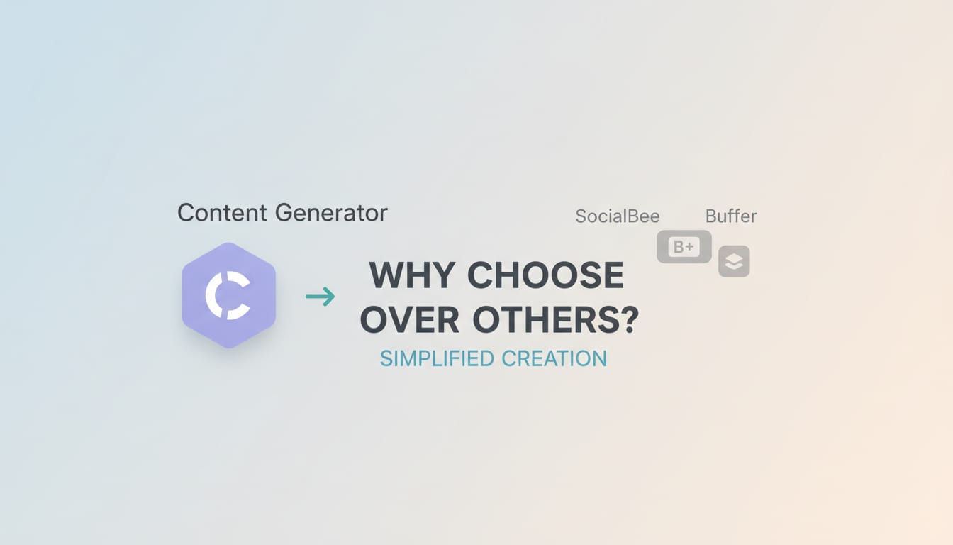 Why Choose Content Generator Over Others?