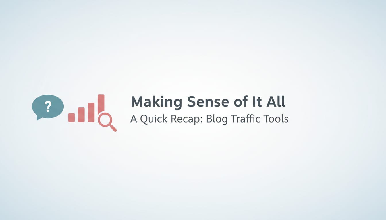 Making Sense of It All: A Quick Recap