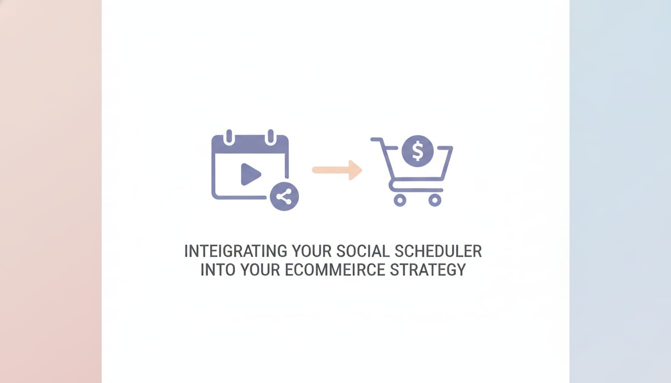 Integrating Your Social Scheduler into Your Ecommerce Strategy