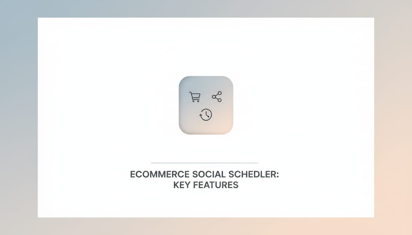 Features to Look for in an Ecommerce Social Scheduler