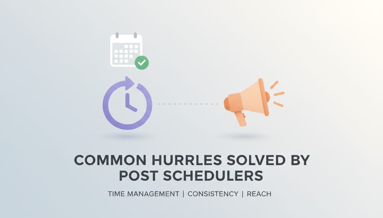 Common Hurdles Solved by Post Schedulers