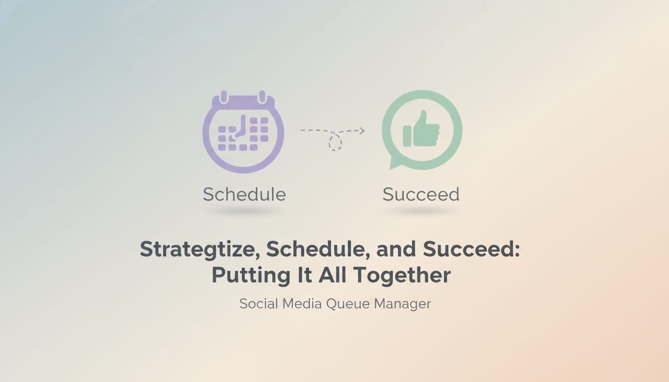 Strategize, Schedule, and Succeed: Putting It All Together