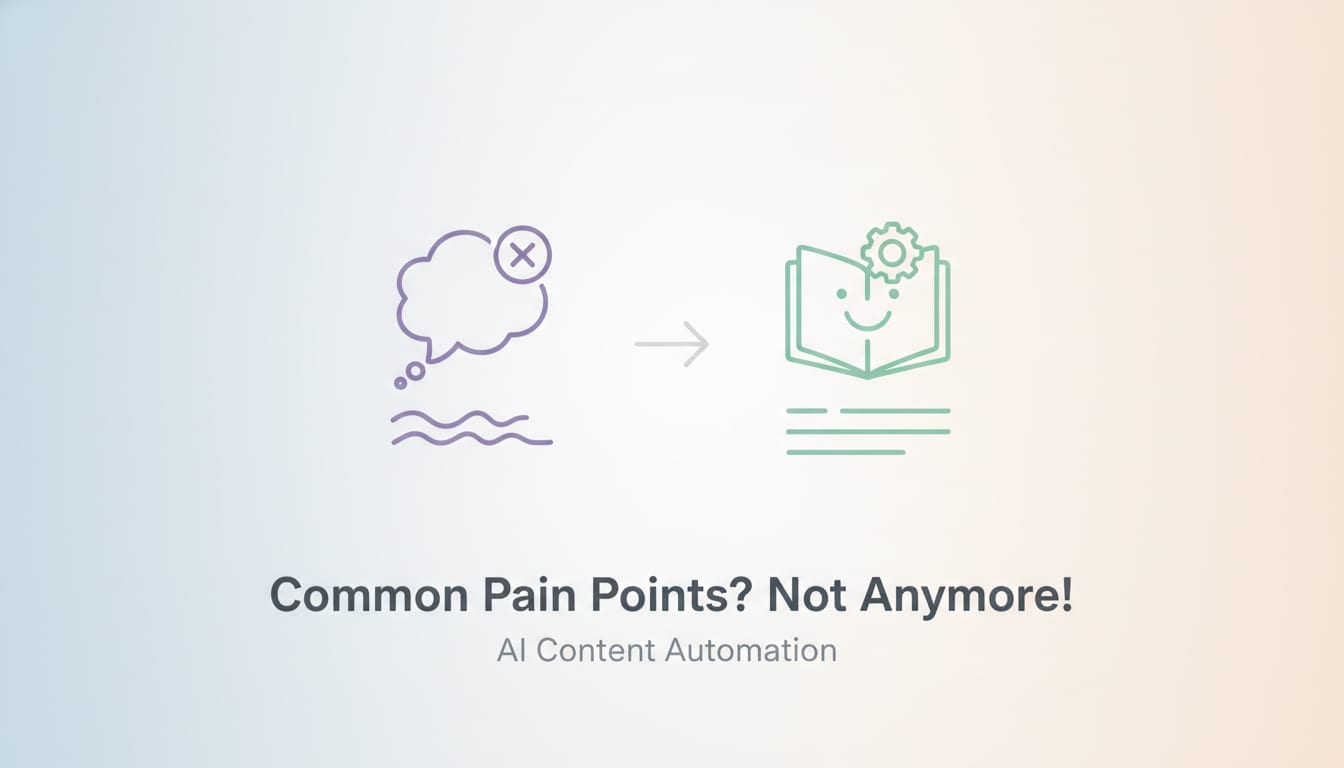 Common Pain Points? Not Anymore!