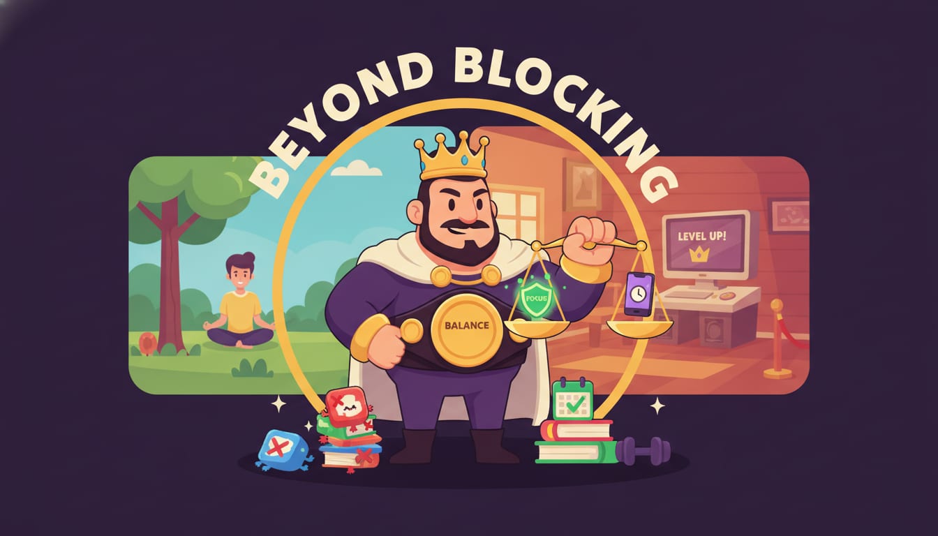 Beyond Blocking: Embracing a Balanced Digital Life