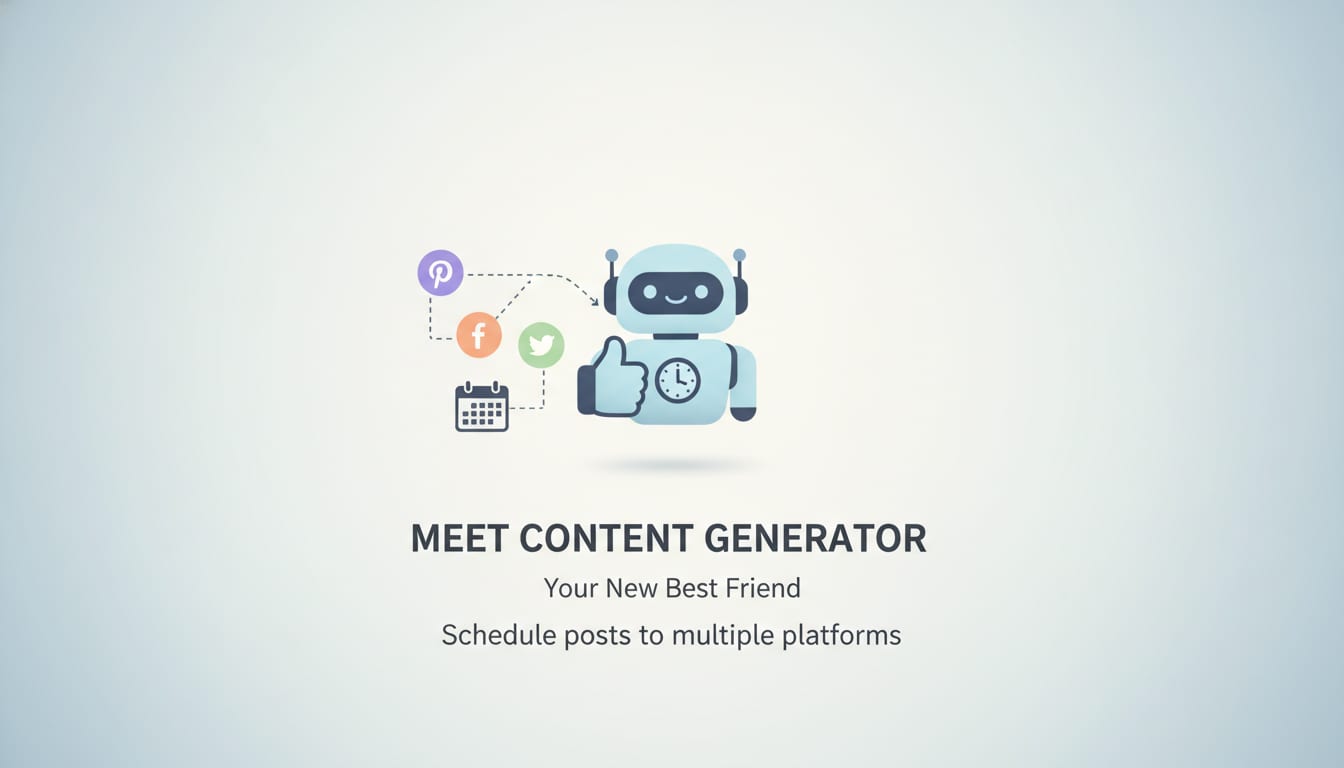 Meet Content Generator: Your New Best Friend