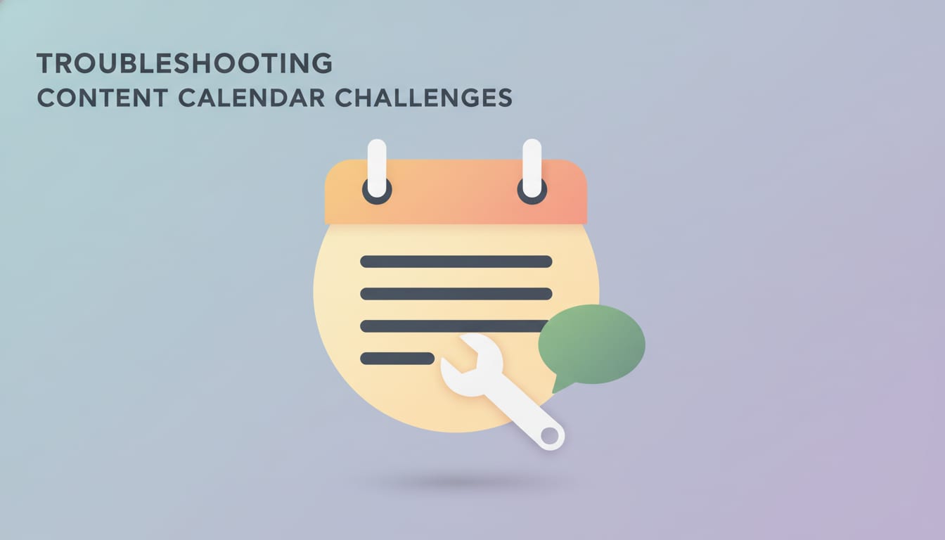 Troubleshooting Common Content Calendar Challenges