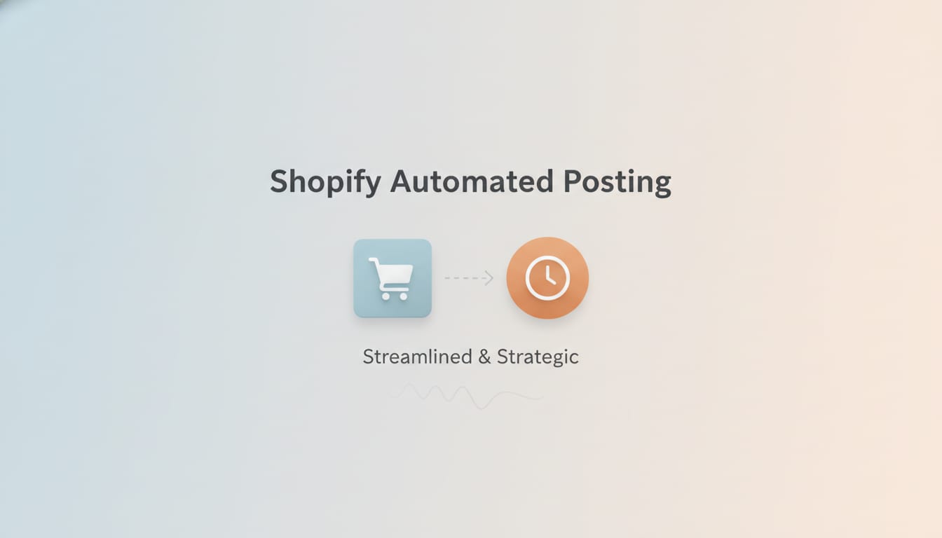 How to Implement Shopify Automated Posting Effectively