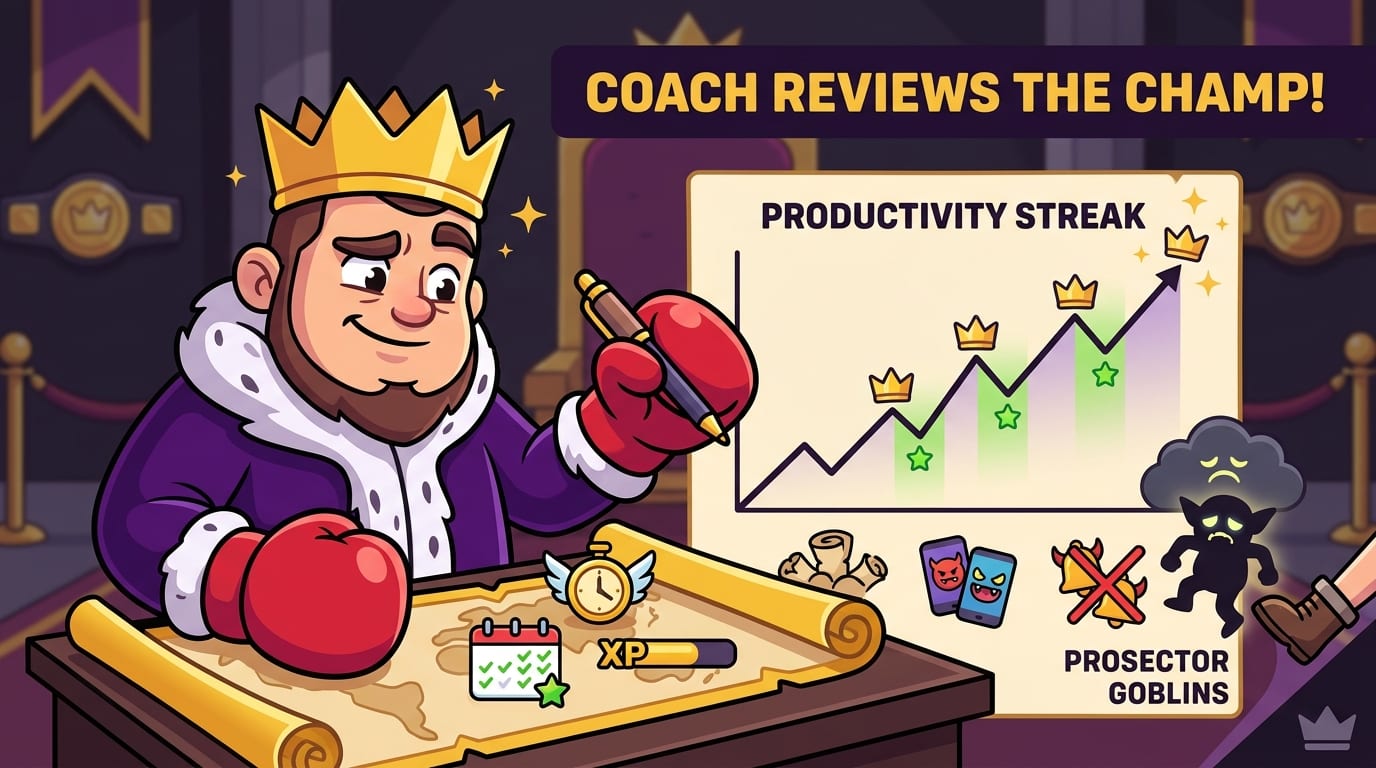 Step 5: Review Your Time Like a Coach, Not a Goblin Prosecutor