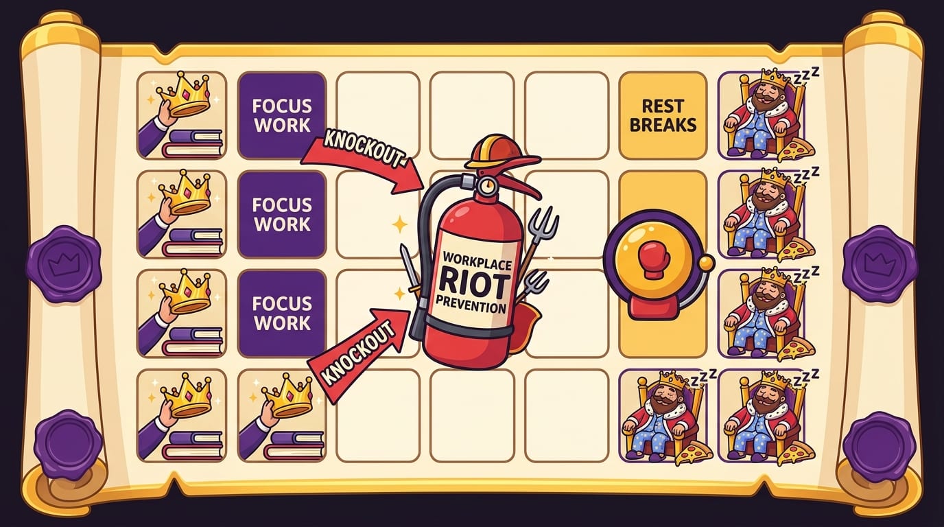 6. Put Breaks on the Calendar Before Your Brain Starts a Riot
