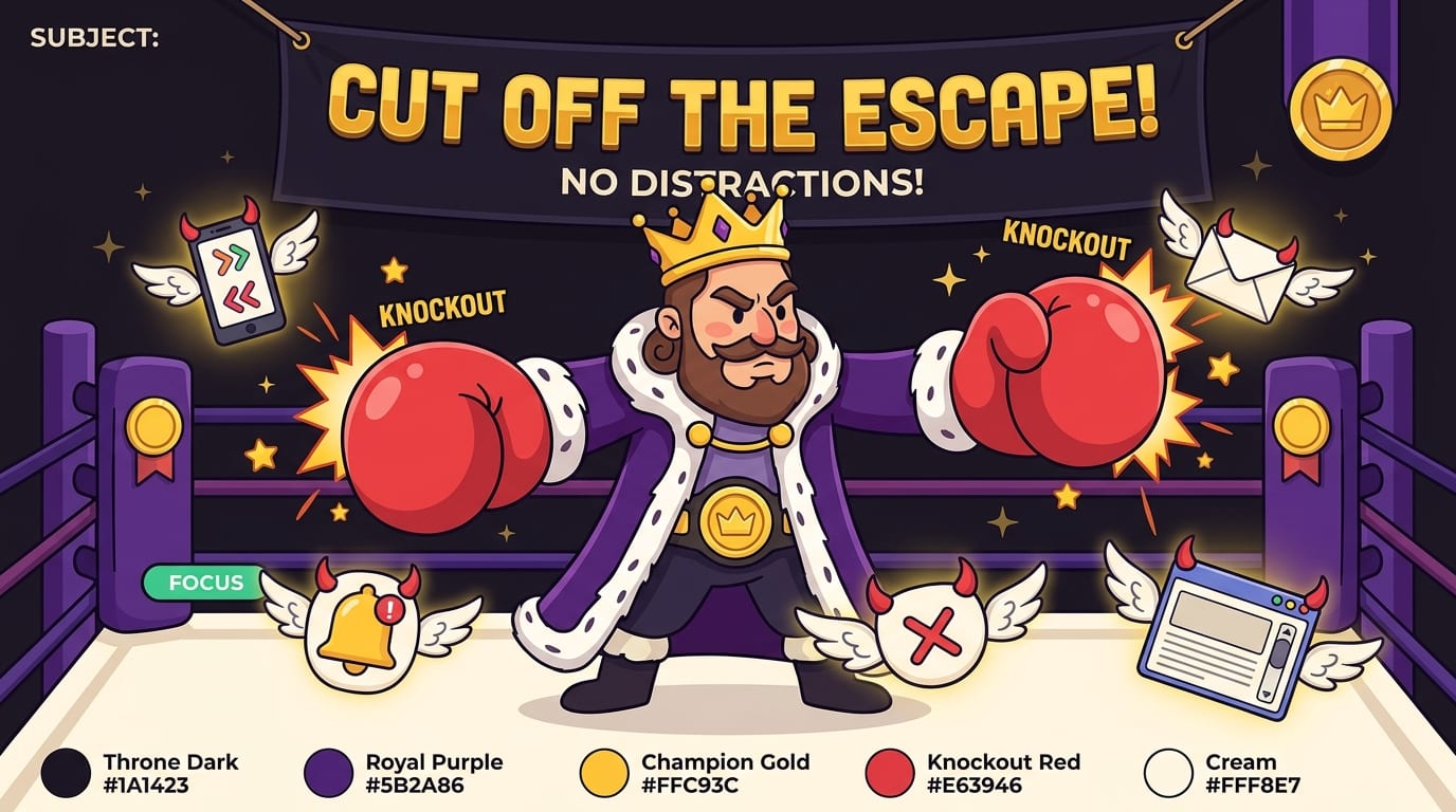 Cut Off the Escape Routes: Distraction Is Analysis Paralysis’ Sneaky Cousin
