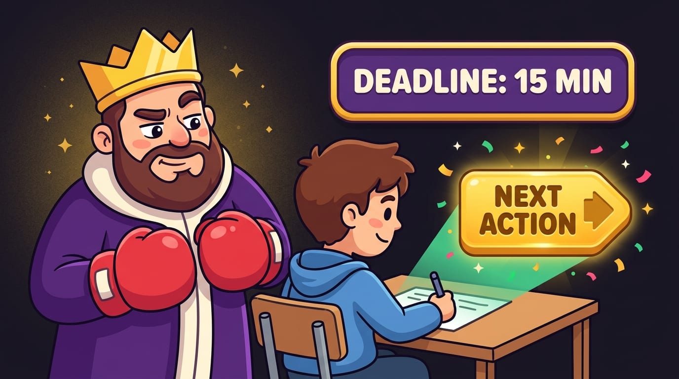 6. Use the “Next Action” Rule When You Feel Stuck