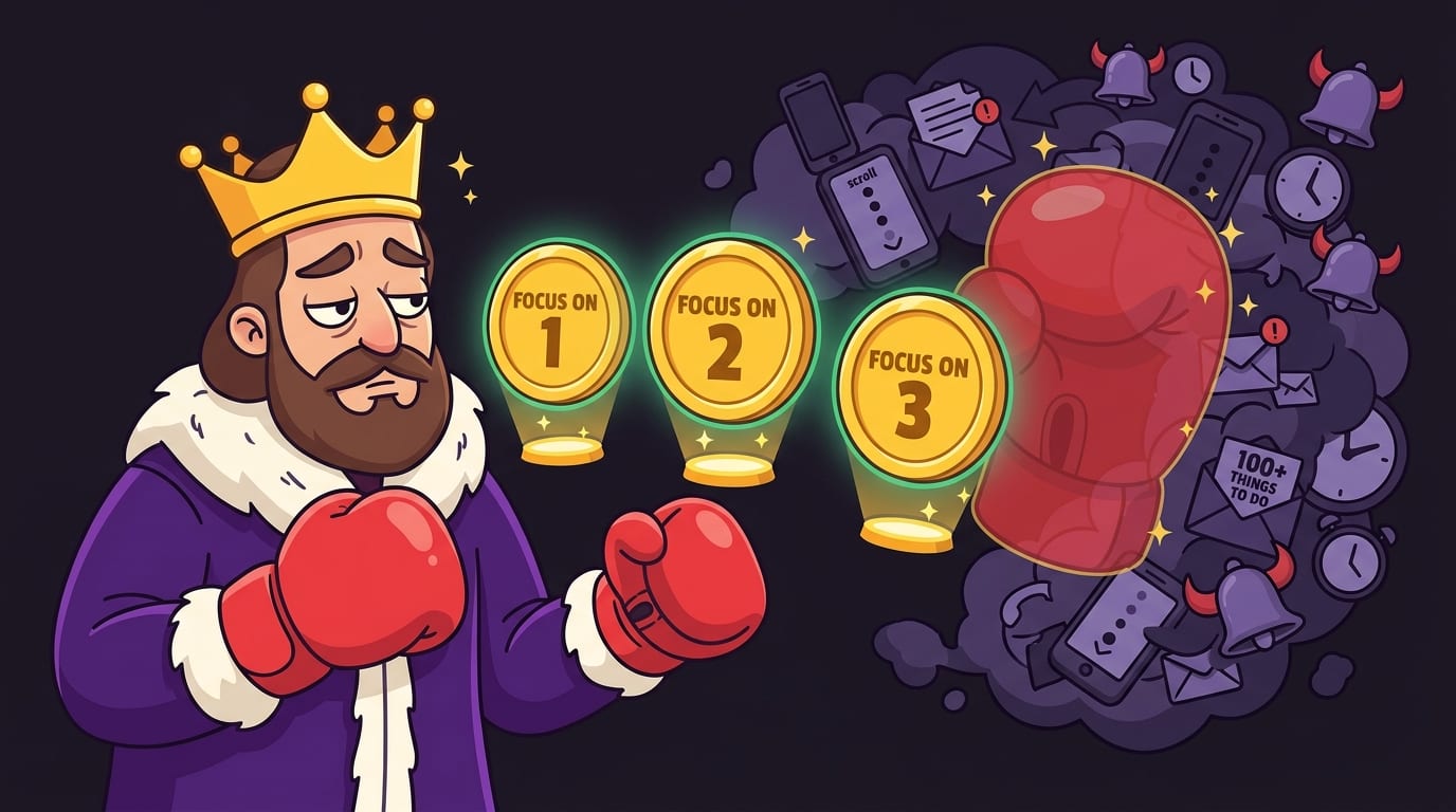3. Prioritize Like a Tired Genius: Fewer Decisions, Better Outcomes