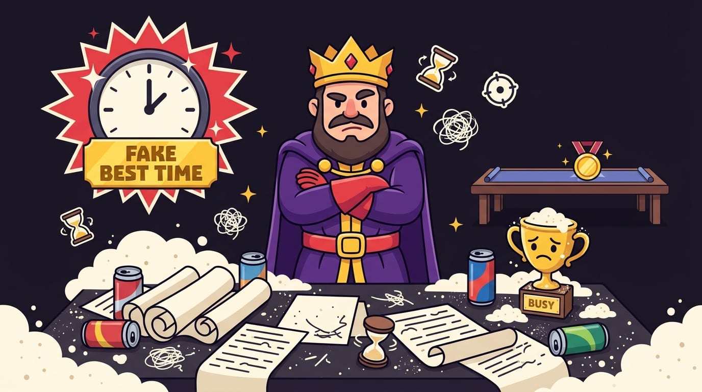Beware the Fake Best Time: When You Feel Busy but Produce Dust