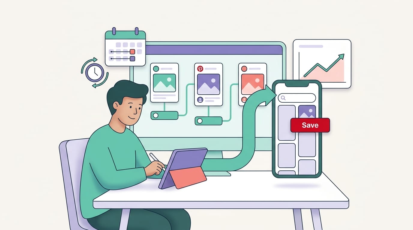 How to Set Up a Pinterest Scheduling Workflow Without Summoning Spreadsheet Goblins