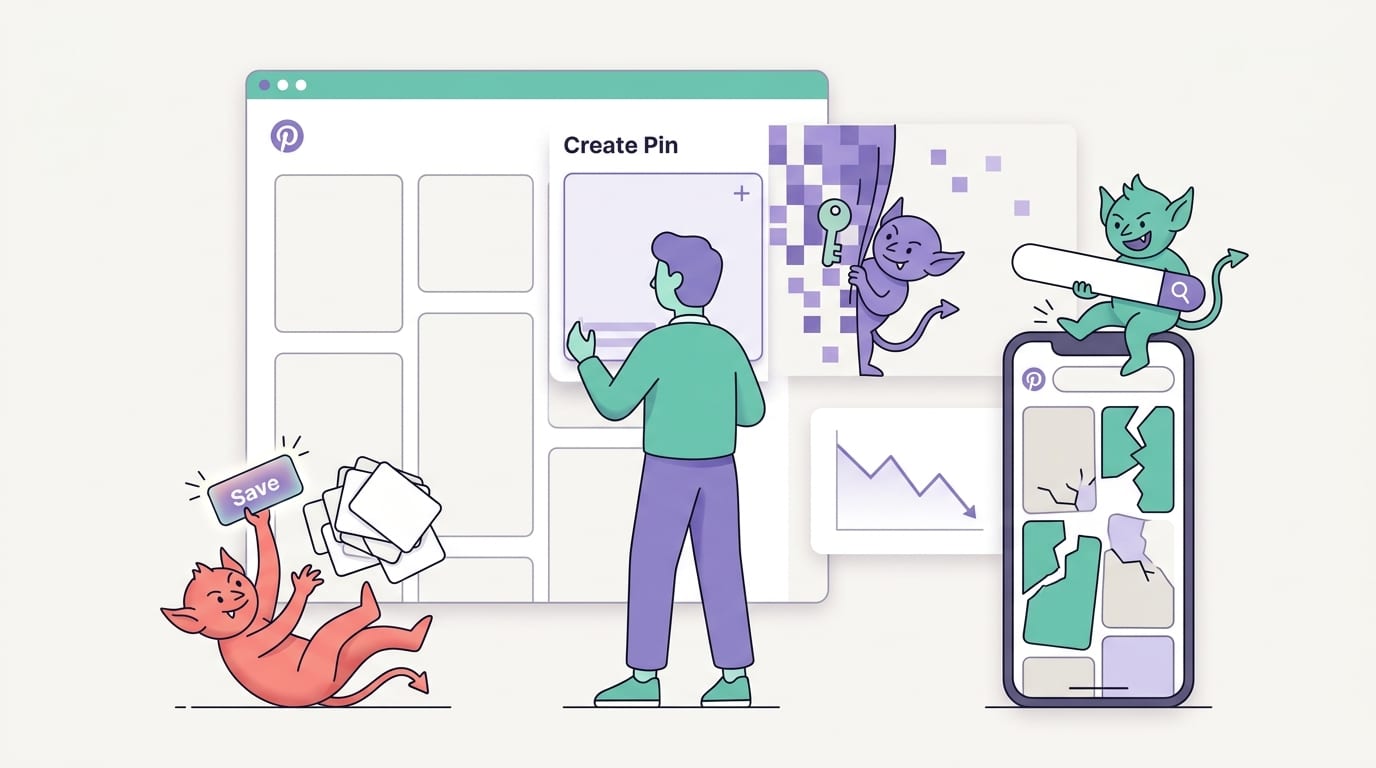 Common Pin Creation Mistakes: The Tiny Gremlins of Pinterest Marketing