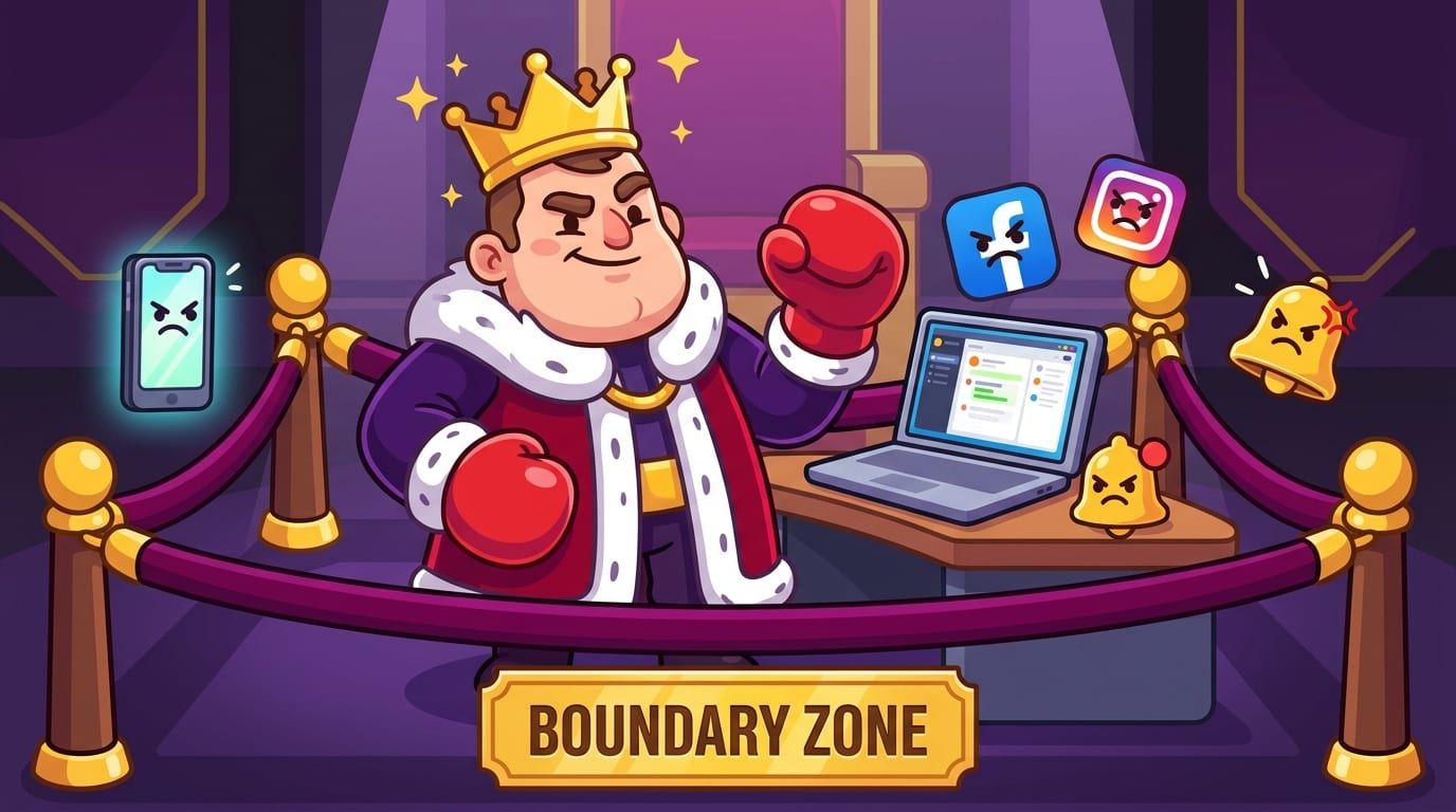 Step 2: Create Work Screen Time Boundaries That Survive Monday Morning