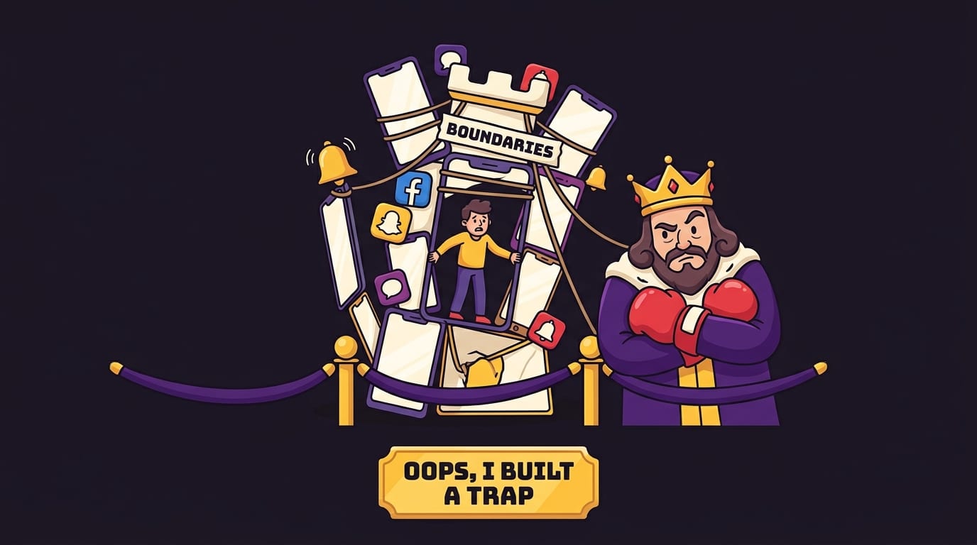 Common Screen Time Boundary Mistakes, Also Known as “Oops, I Built a Trap”