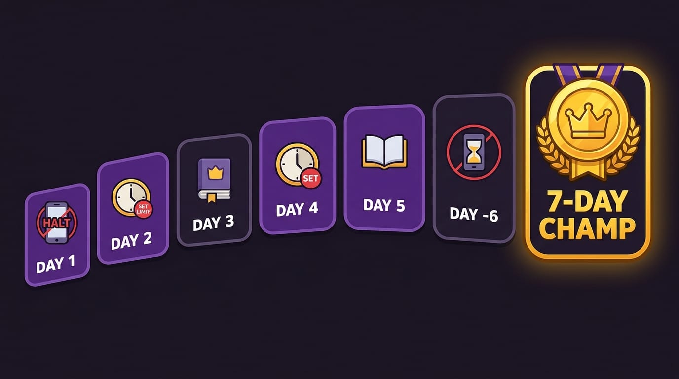 A Simple 7-Day Screen Time Boundary Challenge