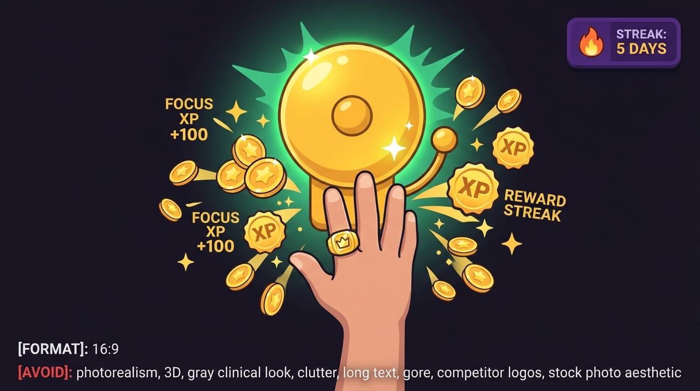 Make Focus Visible, Rewarding, and Slightly Addictive—in a Good Way