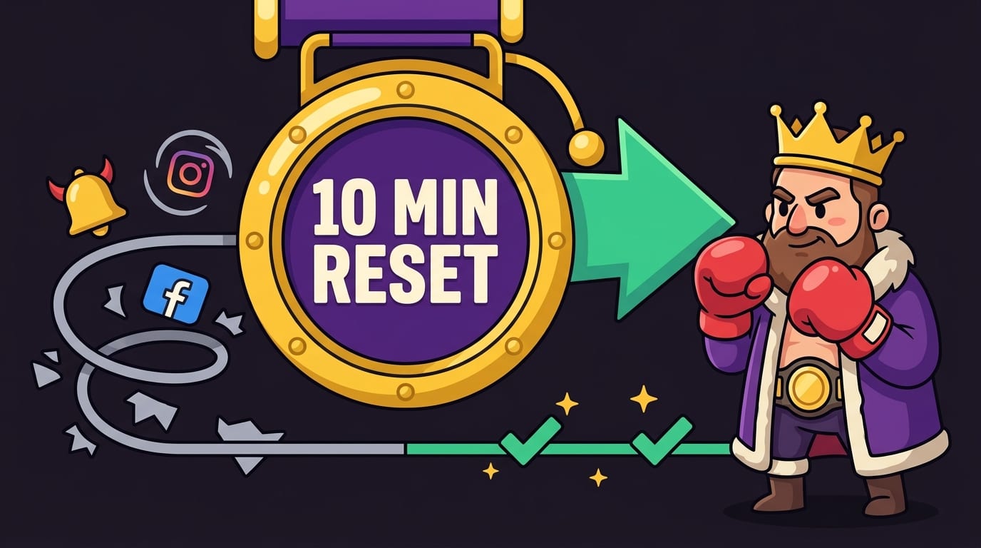 11. Use the 10-Minute Reset When the Day Goes Sideways