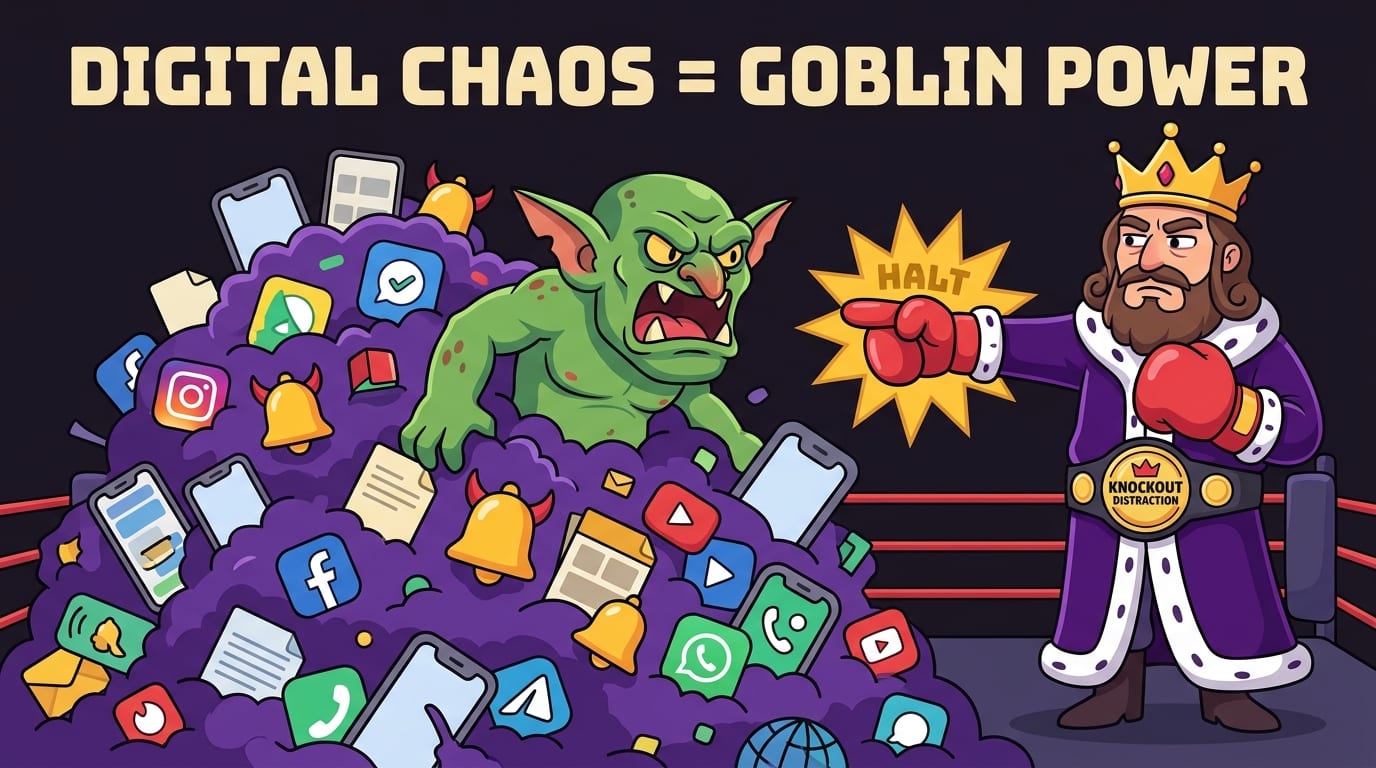 Common Digital Declutter Mistakes That Make the Goblins Stronger